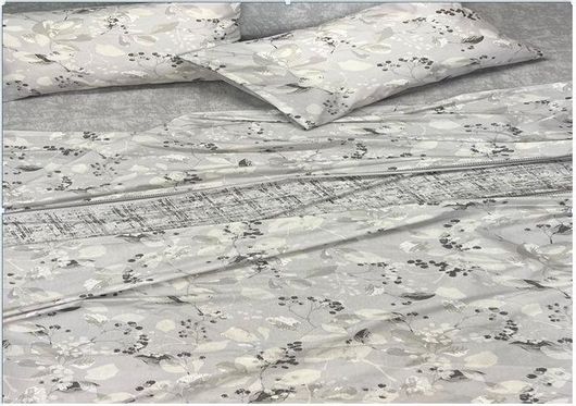 Σετ Μαξιλαροθήκες MayHome με Φάσα 50x70cm Γκρι