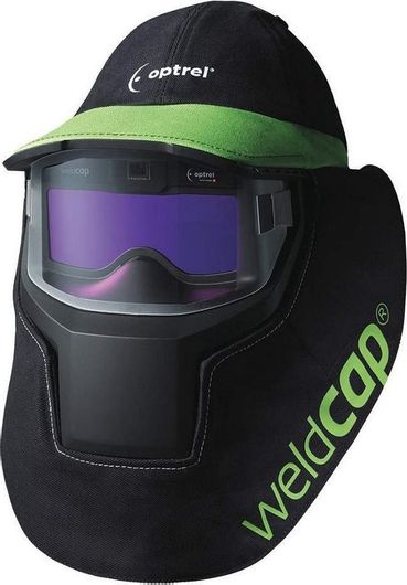 Μάσκα Ηλεκτροκόλλησης Optrel Weldcap RC 3/9-12 Ηλεκτρονική Οπτικού Πεδίου 107x50mm Μαύρη