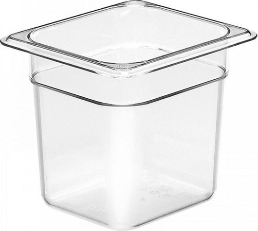 Δοχείο Αποθήκευσης Cambro Camware 92.00416 Πλαστικό PC GN 1/6 15cm Διάφανο