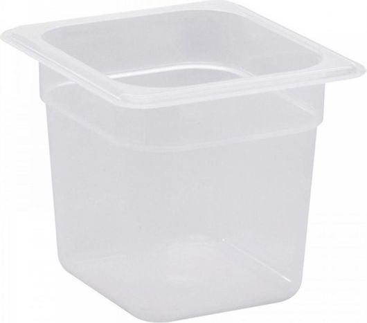 Δοχείο Αποθήκευσης Cambro Camware 92.00516 Πλαστικό PP GN 1/6 15cm Διάφανο