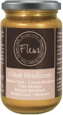 Υγρό Χρώμα Χειροτεχνίας Fleur Colore Metallizzato 130ml F92 Lincotto