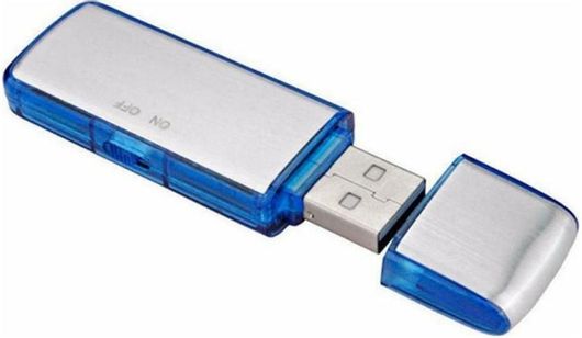Κοριός Παρακολούθησης SK-1212 USB Stick 8GB Ασημί