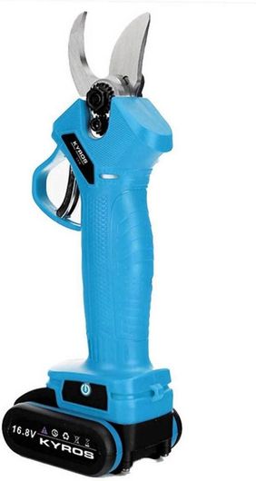 Ψαλίδι Κλαδέματος Kyros Μπαταρίας 16.8V/2Ah με Μέγιστη Διάμετρο Κοπής 28mm