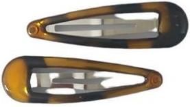 Κλιπ Μαλλιών Ro Ro Accessories 3cm Καφέ