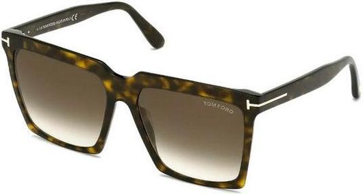 Γυναικεία Γυαλιά Ηλίου Tom Ford FT0764 52K 58 με Καφέ Κοκάλλινο Σκελετό & Καφέ Φακό