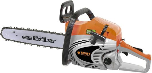 Kraft Αλυσοπρίονο Βενζίνης 5.5kg με Λάμα 45cm και Easy Start