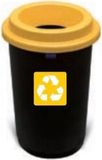 Κάδος Ανακύκλωσης Delta Cleaning Πλαστικός 50lt Κίτρινο