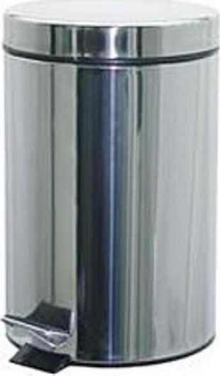 Κάδος Απορριμμάτων Delta Cleaning Μεταλλικός 20lt Inox