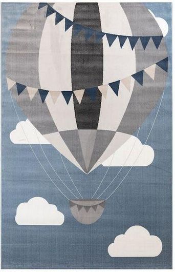 Παιδικό Χαλί Ezzo 7579ACD 133x190cm Πάχους 6mm Balloon Πολύχρωμο