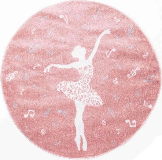 Παιδικό Χαλί Kiddie Ballerina 133x190cm Ροζ