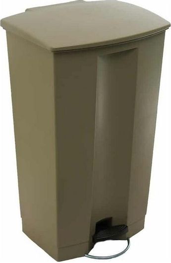 Κάδος Απορριμμάτων Trust Πλαστικός 87lt Μπεζ