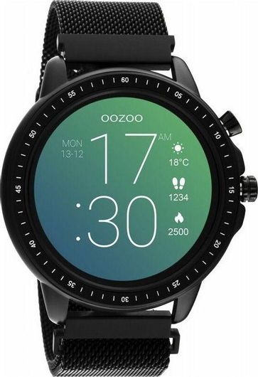 Smartwatch Oozoo Q00309 45mm Μαύρο
