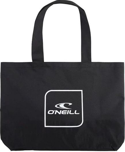 Τσάντα για Ψώνια O'neill Coastal Υφασμάτινη με Φερμουάρ Μαύρο