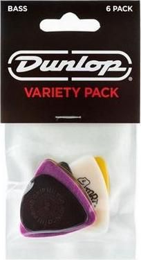 Πέννες Κιθάρας Dunlop PVP117 Variety Pack Μπάσου 6τμχ Πολύχρωμο