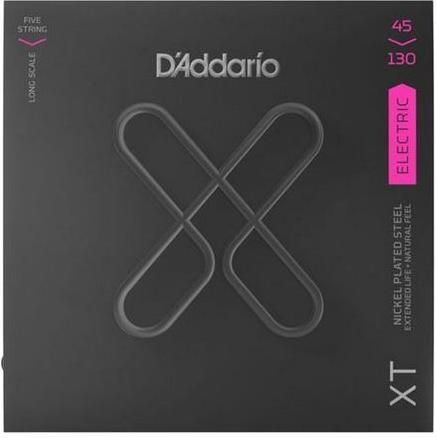 Χορδές Daddario XTB45130 Regular Light 5-χορδου Ηλεκτρικού Μπάσου Long Scale