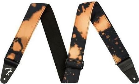 Ζώνη Fender 099-0637-206 Tie Dye Acid Wash Strap Black Κιθάρας / Mπάσου