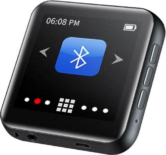 MP3 Player Ruizu M4 16GB με TFT Οθόνη Αφής 1.8" Μαύρο