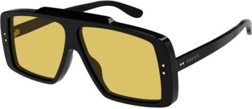 Γυαλιά Ηλίου Gucci GG1369S 002 με Κίτρινο Κοκάλλινο Σκελετό & Κίτρινο Φακό