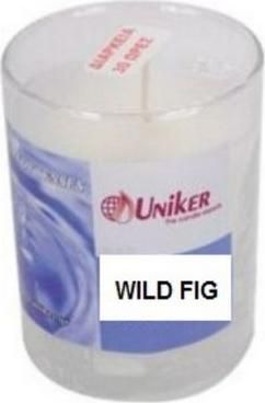 Αρωματικό Kερί Uniker σε Ποτήρι 30 Ωρών Wild Fig 1τμχ