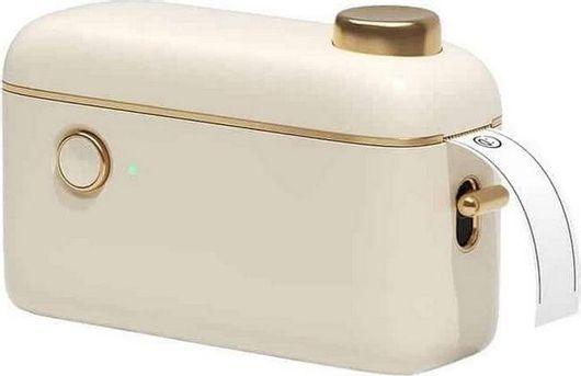 Εκτυπωτής Αποδείξεων Niimbot H1S Θερμικός Μπεζ