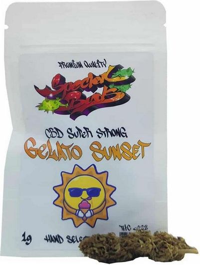 Ανθός Κάνναβης Special Buds Gelato Sunset CBD Extra Strong 1gr