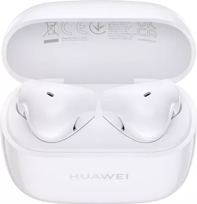 Bluetooth Handsfree Huawei FreeBuds SE 2 Ακουστικά με Θήκη Φόρτισης Ceramic White