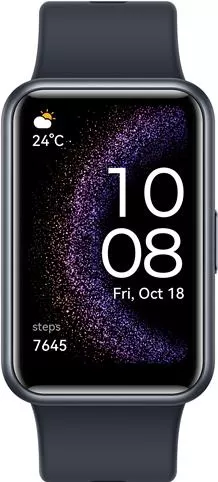 Huawei Watch Fit Special Edition 46mm με Παλμογράφο Starry Black