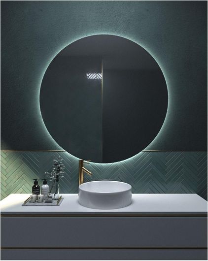 Καθρέπτης Μπάνιου LED Στρογγυλός 60cm 4000Κ