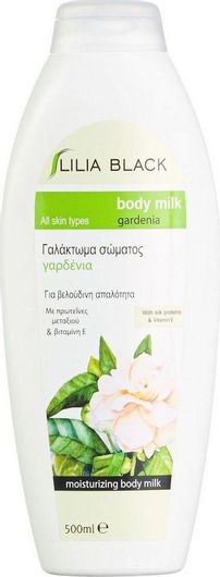 Lotion Σώματος Lilia Black Gardenia Ενυδατική με Άρωμα Γαρδένια 500ml