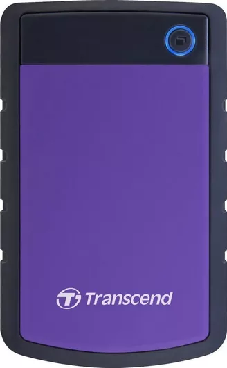 Εξωτερικός Σκληρός Δίσκος HDD Transcend StoreJet 25H3P USB 3.0 1TB 2.5" Μοβ