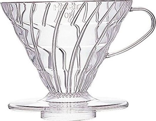Coffee Dripper Hario V60 01 Πλαστικό 115x100x82mm Διάφανο
