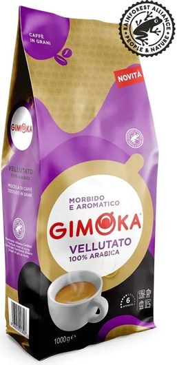 Καφές Espresso Gimoka Vellutato σε Κόκκους 1000gr