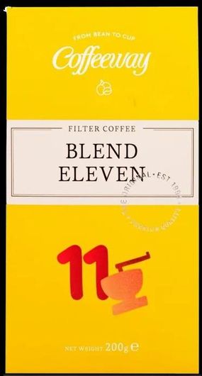 Καφές Φίλτρου Coffeeway Blend Eleven Αλεσμένος 250gr