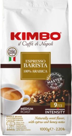 Kimbo Barista Καφές Espresso 100% Arabica σε Κόκκους 1000gr