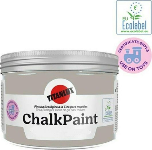Χρώμα Κιμωλίας Titanlux Chalk Paint 150ml 224 Gris Frances