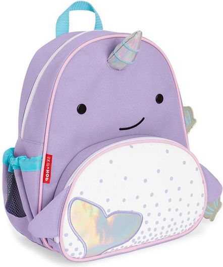 Παιδική Τσάντα Βόλτας Skip Hop Zoo Φάλαινα Nαρβάλ Μοβ