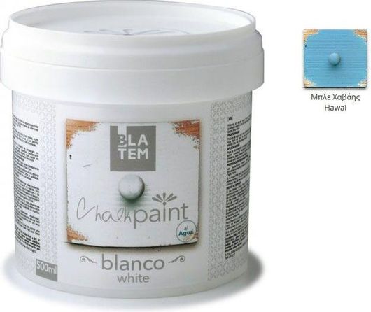 Χρώμα Κιμωλίας Blatem Chalk Paint 500ml Hawai