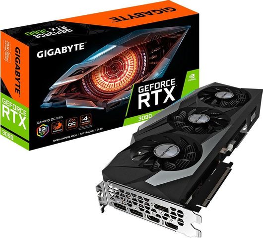 Κάρτα Γραφικών Gigabyte GeForce RTX 3090 24GB GDDR6X Gaming OC PCI-E x16 4.0 με 2 HDMI & 3 DisplayPort