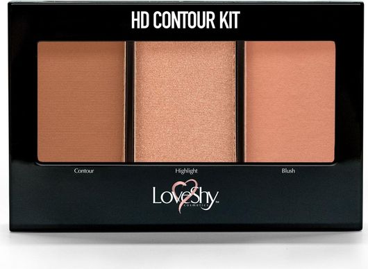 Παλέτα Contouring Paintglow 3 Σε 1 Για Φωτοσκίαση Λάμψη Και Ρουζ Medium 114gr