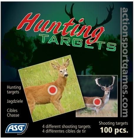 Στόχος ASG VAS-18412 Χάρτινος Φιγούρες Ζώων 14cm 100τμχ