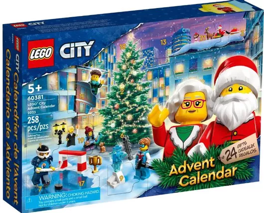 Lego City Advent Calendar 2023 για 5+ Eτών #60381
