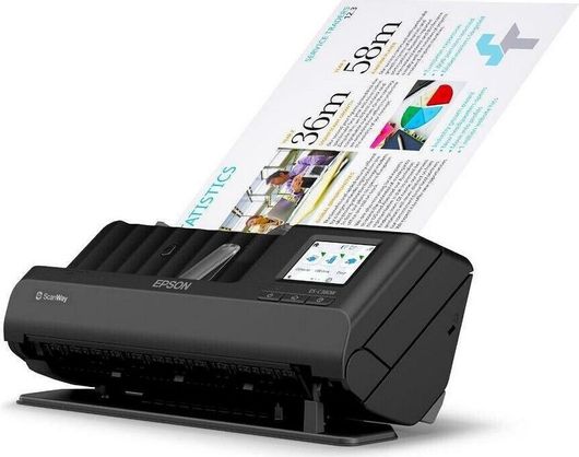 Scanner Epson WorkForce ES-C380W Sheetfed A4 με WiFi Μαύρο