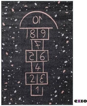 Παιδικό Χαλί Ezzo 160x230cm 9mm Ροζ