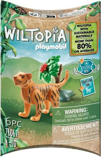 Playmobil Wiltopia Μωρό Τίγρης για 4+ Ετών #71067