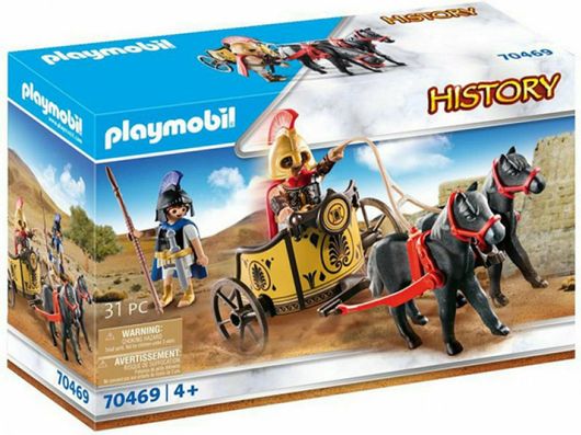 Playmobil History Ο Αχιλλέας & Ο Πάτροκλος για 4+ Ετών #70469