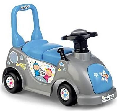 Περπατούρα Starkids Αυτοκινητάκι Ride On Πλαστική Μπλε / Γκρι για 10+ Μηνών