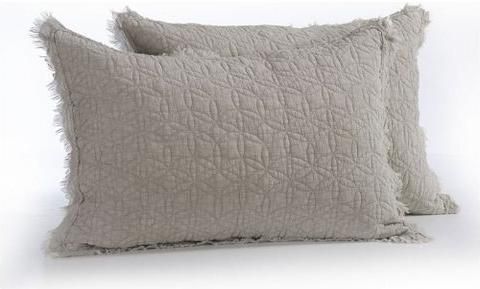 Σετ Μαξιλαροθήκες Nef-Nef Laren Μπλε 52x72cm Μπεζ