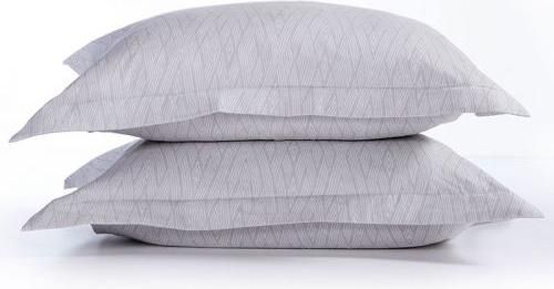 Μαξιλαροθήκη Nef Nef Cosmo Βαμβακερή 52x72cm Γκρι