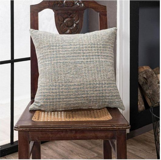 Μαξιλαροθήκη Teoran Sacramento 04 Βαμβάκι & Πολυεστέρας 30x50cm Γκρι