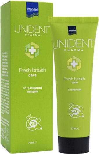 InterMed Unident Pharma Fresh Breath Care Οδοντόκρεμα 75ml